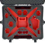 HPRC 2700W Wheeled Hard Case Luggage Bag for DJI Phantom 4 Pro Pro+ Plus Black