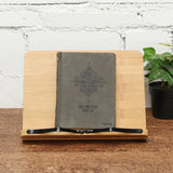 Adjustable Wooden Music Sheet Note Bible Cook Reading Book Foldable Holder Stand