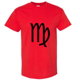 Virgo Zodiac Horoscope Astrological Sign Symbol Men T Shirt Tee Top