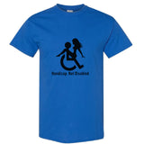 Handicap Not Disabled Funny Joke Rude Offensive Slogan Men T Shirt Tee Top