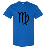 Virgo Zodiac Horoscope Astrological Sign Symbol Men T Shirt Tee Top