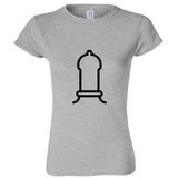 Adult Dick Penis Condom Joke Funny Art Ladies Women T Shirt Tee Top