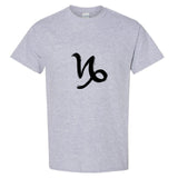 Capricorn Sign Zodiac Horoscope Astrological Symbol Men T Shirt Tee Top