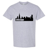 Chicago City Illinois USA America Skyscraper Art Men T Shirt Tee Top