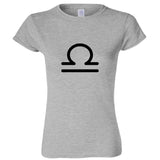 Libra Zodiac Horoscope Astrological Symbol Sign Ladies Women T Shirt Tee Top