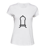 Adult Dick Penis Condom Joke Funny Art Ladies Women T Shirt Tee Top