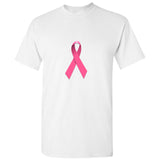 Breast Cancer Hope Support Awareness Pink Ribbon Men T Shirt Tee Top