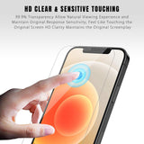 Soft PET Film Screen Protector Guard for Apple iPhone 12 Front and Back
