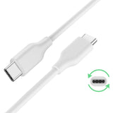1m USB Type C to Type C Fast Charge Data Sync Charging PD Charger Cable Cord