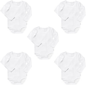 Bonds 5 Packs Baby Infant Wonderbodies Long Sleeve Bodysuit Wondersuit 0000-2 BY4RA