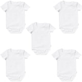 Bonds 5 Packs Baby Infant Wonderbodies Short Sleeve Bodysuit Wondersuit 0000-2 BY4TA