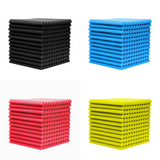 12pcs 12" 30cm Acoustic Soundproof Sound Absorbing Insulation Foam Sponge Board