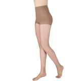 x5 Voodoo Glow Control 8 Denier Waist Stockings Tights Pantyhose Bronzed H30552