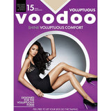 Voodoo Shine Voluptuous Comfort Sheers 15 Denier Sexy Stockings Pantyhose Tights H30560