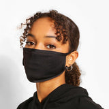 3pcs Washable Protective Reusable Cotton Anti Dust Black Mouth Half Face Mask