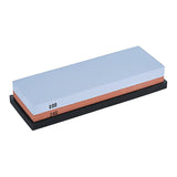 240/800+400/1000 Dual Whetstone Set Knife Sharpening Water Stone Wet Sharpener with Non-Slip Stand Holder