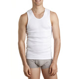 Bonds 2 Pack White Mens Chesty Cotton Plain Singlet Vest Tank Top Undergarment M7WL