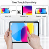 2pcs Tempered Glass Screen Protector for Apple iPad 10th Gen 10.9 Inch 2022 2023