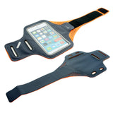 Sports Jogging Running Arm Band Strap ID Phone Holder Armband < 6.5'' Orange Universal Breathable
