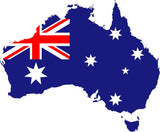 Australian Australia Map Flag Country States White Men T Shirt Tee Top