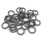 10pcs 304 Strong Stainless Steel Open Split Jump Rings Connector Jewellery Findings DIY Craft Loop No Fade Silver/Yellow Gold/Rose Gold