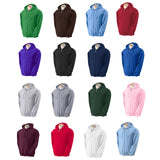 Zip Up Hoodie Heavy Blend Blank Plain Basic Hooded Fleece Sweatshirt Sweater