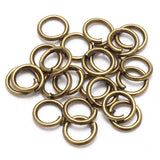 1000x Antique Bronze Strong No Fade Open Split Jump Rings Connector Loop Bulk