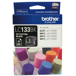 GENUINE Brother LC133 BLACK Ink J4110DW J4410DW J4510DW J4710DW LC133BK