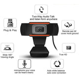 720P/1080P Full HD USB Webcam Web Camera with Microphone for PC Laptop Desktop