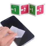 10pcs Camera lens optical screen protector cleaning alcohol wet dry wipes cleaner