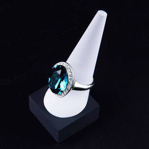 1/3/5/10 Solid White Frosted acrylic cone finger ring jewellery display stand holder showcase organiser