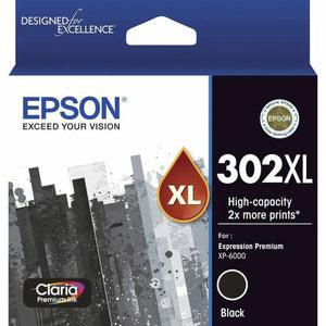 GENUINE Original Epson 302XL Black Ink Cartridge Toner Claria Premium T01X192