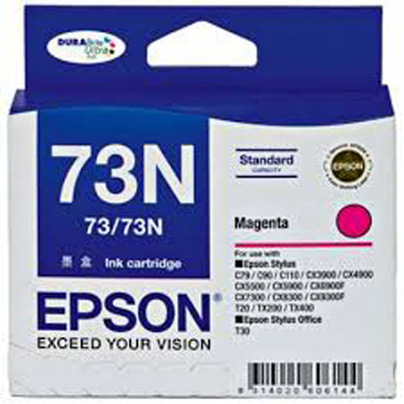 GENUINE Original Epson Stylus Office 73 73N MAGENTA Ink Cartridge Toner T105392
