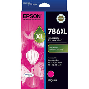 Genuine Original Epson 786XL Magenta Ink Cartridge Toner High Capacity T787392