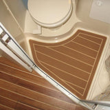 240cm x 90cm x 6mm EVA Foam Boat Flooring Mat Marine Decking Sheet Yacht Brown