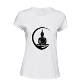 Gautama Zen Buddha Buddhism Buddhist Religion Art Ladies Women T Shirt Tee Top