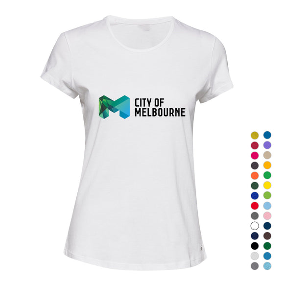 City of Melbourne Victoria Australia Love Art Gift Ladies Women T Shirt Tee Top