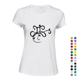 Gemini Caligraphy Zodiac Horoscope Astrological Ladies Women T Shirt Tee Top