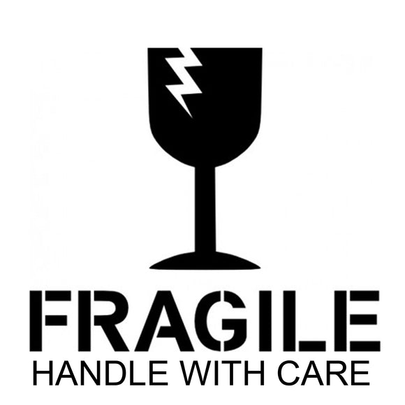 XXL FRAGILE HANDLE WITH CARE shipping label adhesive warning sticky sticker 100x150mm