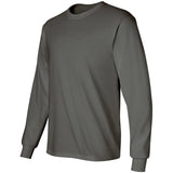 Gildan Long Sleeve T-SHIRT Charcoal Basic tee S - XXXL Men's Ultra Cotton