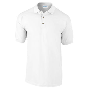 Polo Golf Blank Plain Basic Jersey Collar T-Shirt Small Big Men's Cotton