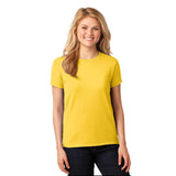 Female Ladies Women's Heavy Cotton Blank Plain Basic T-Shirt Tee Tops