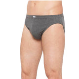 Holeproof Cotton Rib Mens Briefs Jocks Undies Underwear 171 Dark Grey Marle MZTO1A