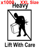 XXL HEAVY LIFT WITH CARE shipping label adhesive warning sticky sticker 100x150mm