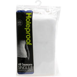 Holeproof All Season Waffle Knit Men Athletic Singlet Tank Top White Undergarment Vest M1964 M19642 WHI