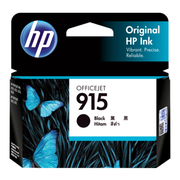 GENUINE Original HP 915 Black Ink Cartridge Toner Officejet 3YM18AA