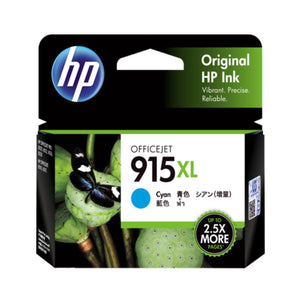 GENUINE Original HP 915XL Cyan Ink Cartridge Toner Officejet 3YM19AA