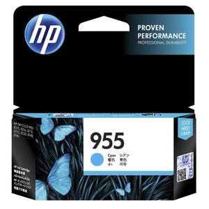 GENUINE Original HP 955 Cyan Ink Cartridge Toner OfficeJet Pro L0S51AA