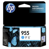 HP 955 Cyan Ink Cartridge Toner OfficeJet Pro L0S51AA Genuine Original