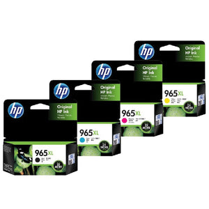 GENUINE Original HP 965XL 4 Colours Value Pack Ink Cartridge Toner for Officejet Pro